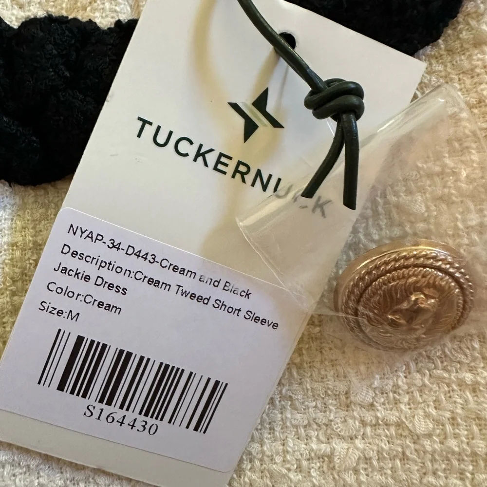 Tuckernuck White and Black Mini Dress - Picture 9 of 10